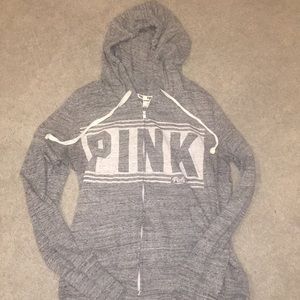 Gray PINK Sweatshirt